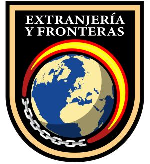 Emblema de Extranjería y Fronteras